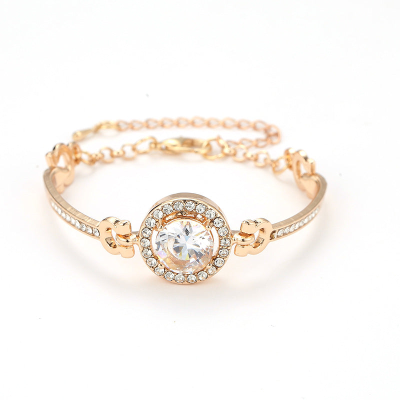 Venta al por mayor Pulsera de aleación de diamantes